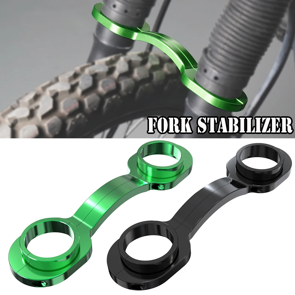 

Motorcycle Front Fork Brace For Kawasaki KLR650 KLR 650 2008-2021 2022 2023 2024 Aluminum Bracket Fork Brace Fork Stabilizer