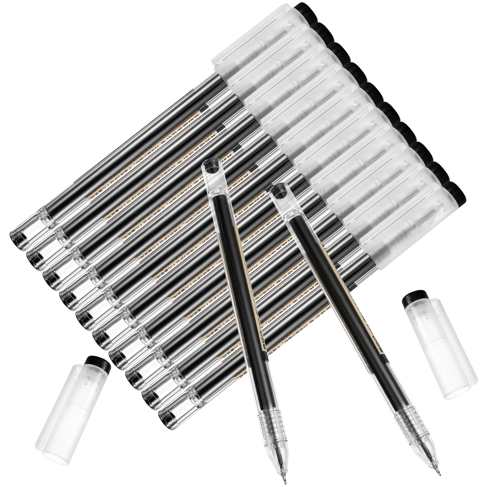 

12pcs Neutral Pens Full Needle Simple Gel Pen Smooth Writing Student School Office Use Portable Ink Pen Homework Exam Writing