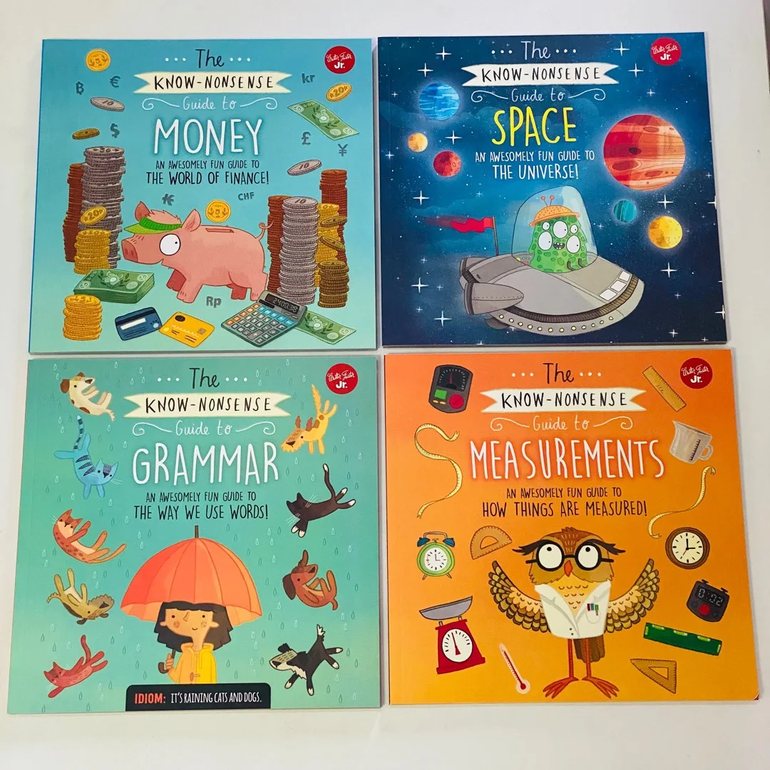 

The Known-Nonsense Big Knowledge Small Concepts 4 Volume Common Sense Guide Fun Popular Science Children's Financial Picture Boo