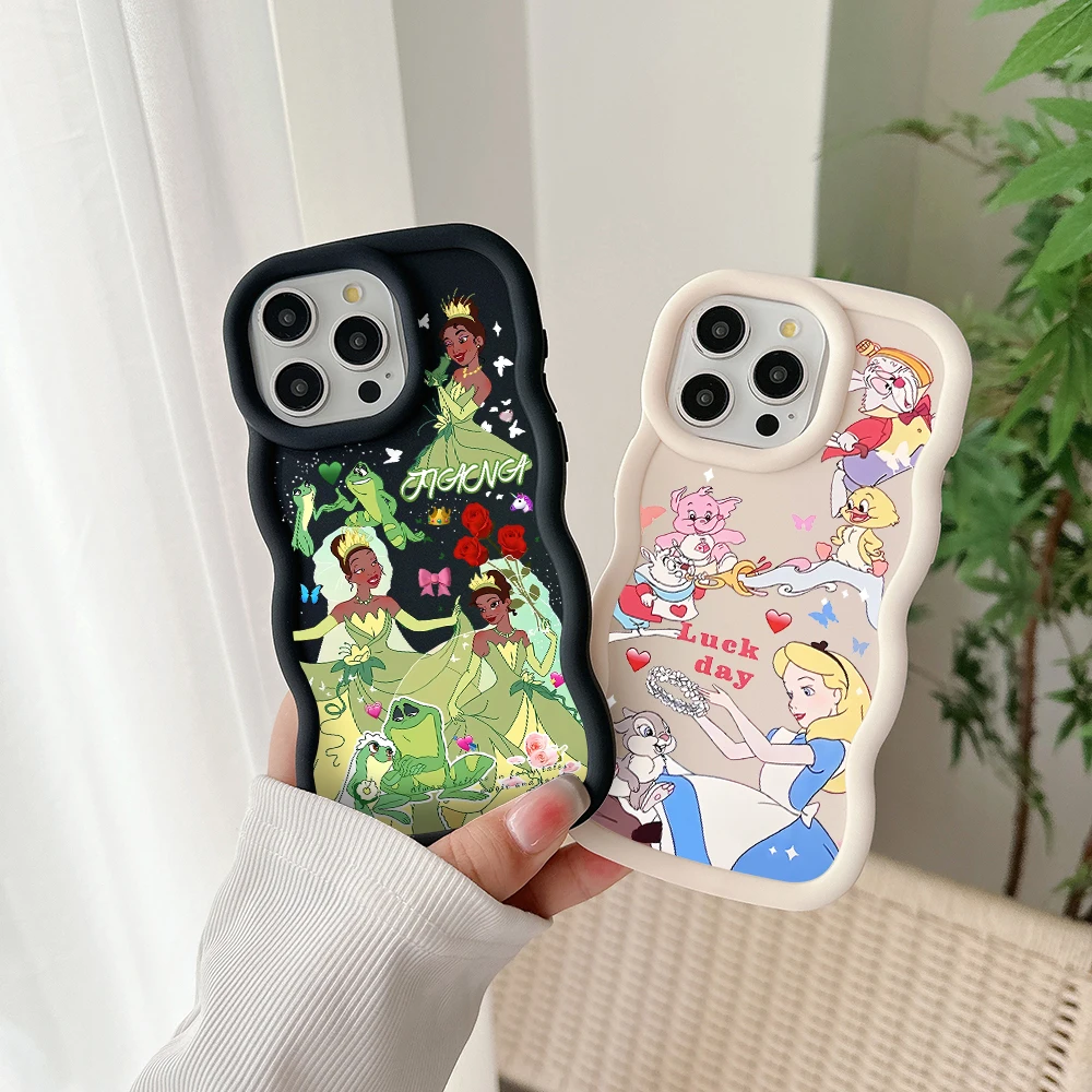 Disney Princess Phone Case for OPPO A7 A9 A15 A16K A17 A31 A38 A53 A54 A55 A57 A58 A74 A76 A79 A92 A98 4G 5G Cover