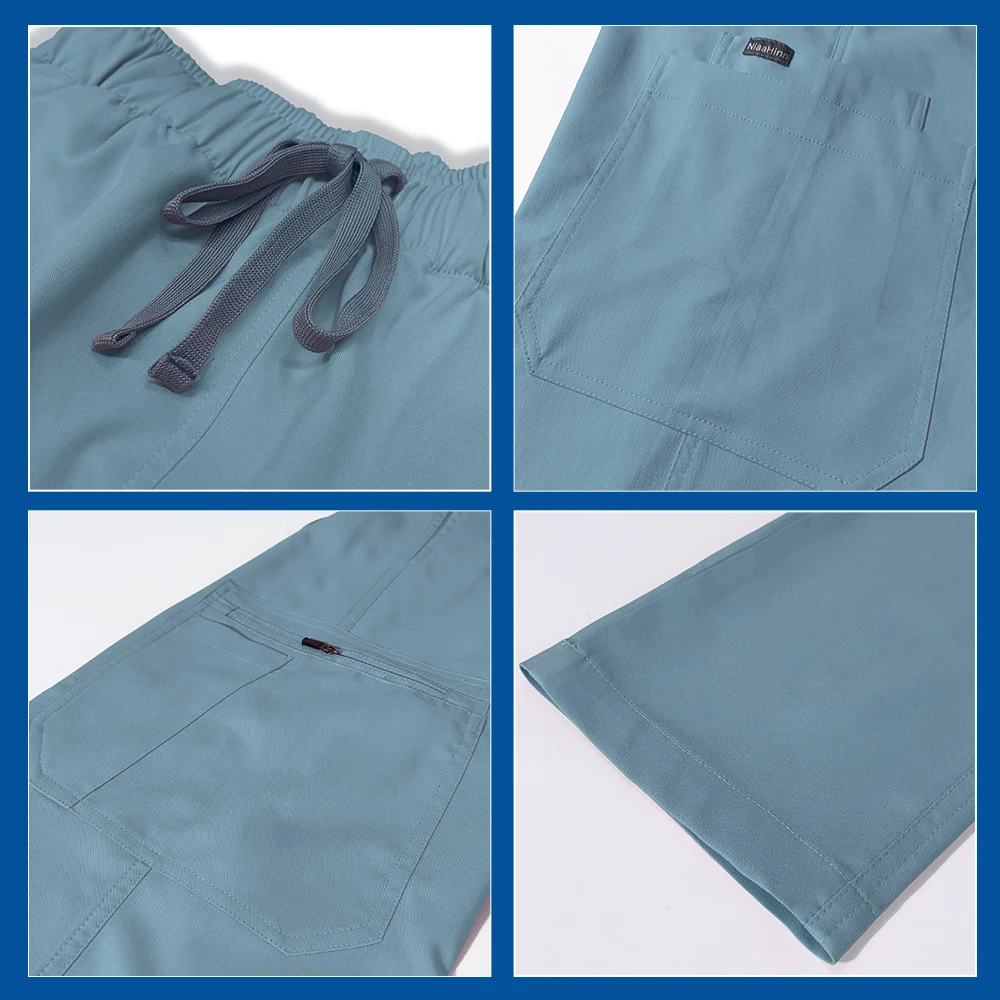 Highend elastische weiche Peeling Anzug Krankenhaus Uniform Klinik Arbeits kleidung Operations saal plus Größe medizinische & Peelings Anzüge Dame XS-XXL