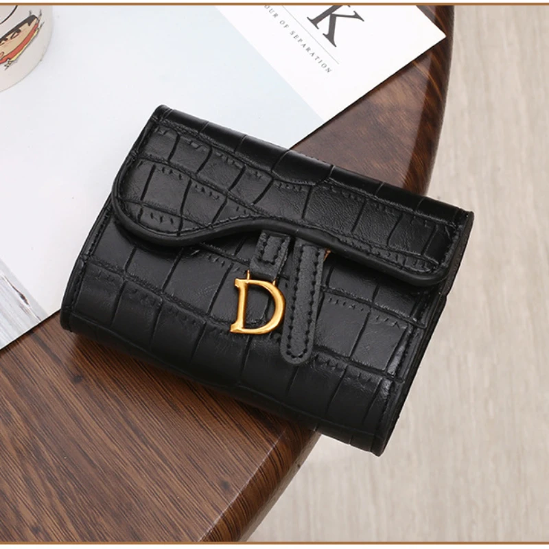 Fashionable Exquisite Card Bag ID Card Bank Card Holder for Women Large Capacity Passport Holder Retro Card Minimalist Wallet