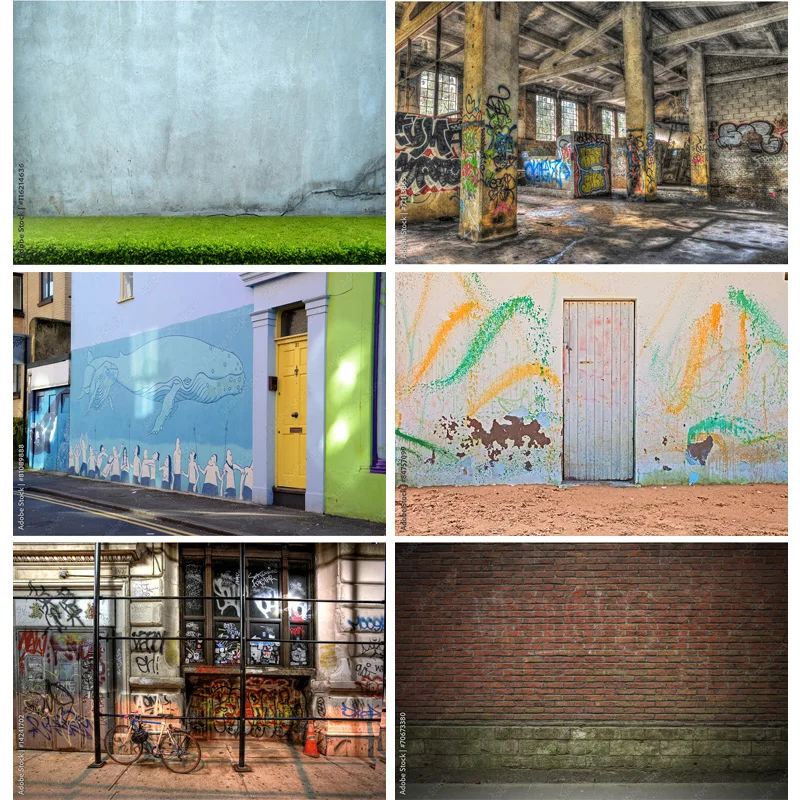 Nitree الطوب جدار التصوير الخلفيات الكتابة على الجدران صورة الخلفيات لاستوديو الصور 211230   OPK-01