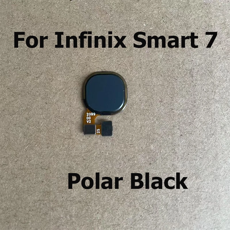 

For Infinix Smart 7 Fingerprint Scanner Home Button Touch ID Fingerprint Menu Return Key Sensor Flex Cable X6515