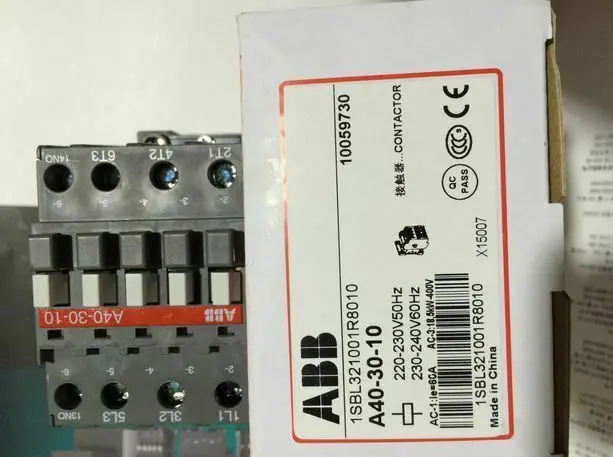 

#LL 1PC NEW A40-30-10 A403010 ABB contactor 220VAC