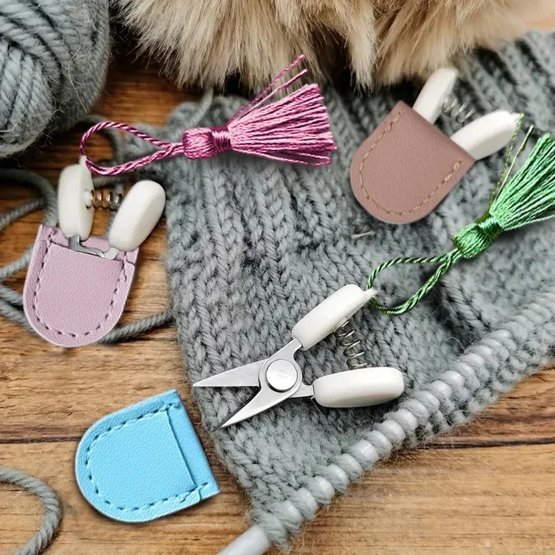 

1 Set Mini Scissors Yarn Crochet Hook Stainless Steel Sewing Embroidery Tool Perfect Gift for Crochet Lovers Sewing Accessories