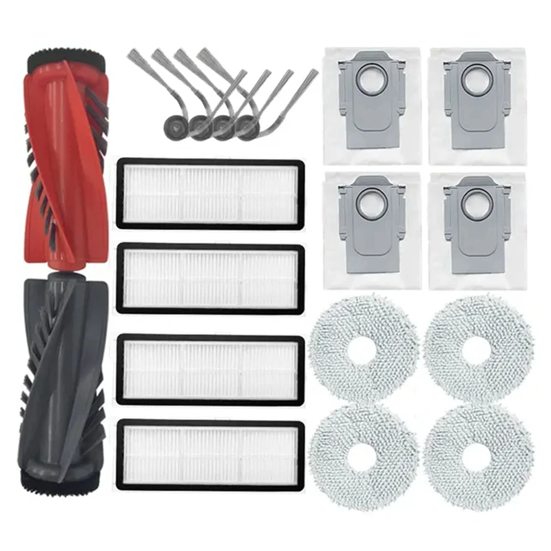

For Roborock Qrevo Curv Replacement Parts Accessories Hepa Filter Mop Cloth Dust Bag Main Side Brushes