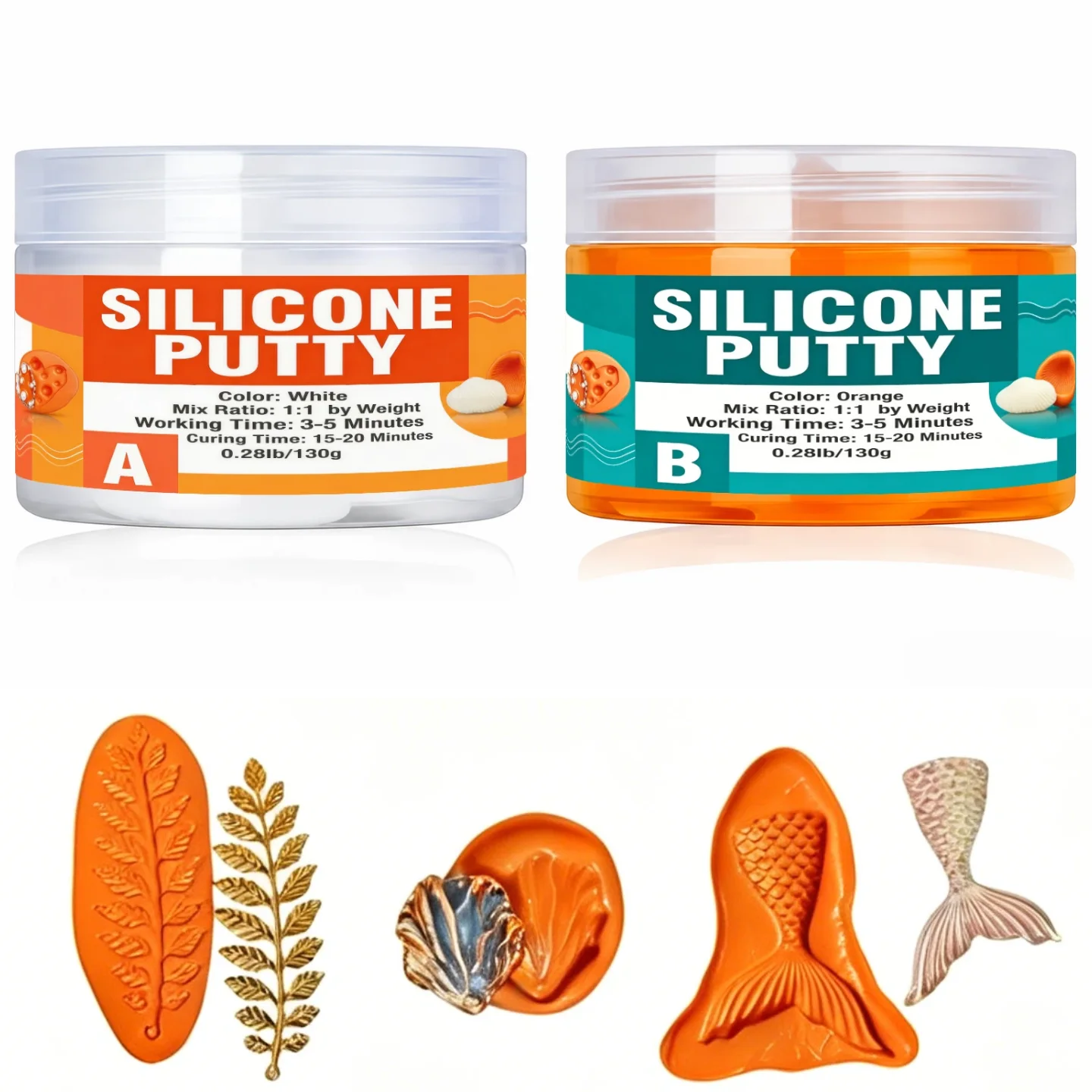 massa-de-silicone-1a-1b-para-moldagem-e-artesanato-de-natal-para-projetos-de-arte-em-cera-e-resina-laranja