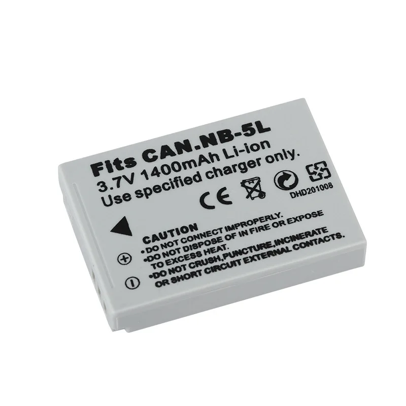 3.7V 1400mAh NB-5L NB 5L NB5L Battery For Canon S100 S110 SX200 SX210 SX220 IS SX230 HS SD700 SD790 SD850 SD880 SD890 SD950