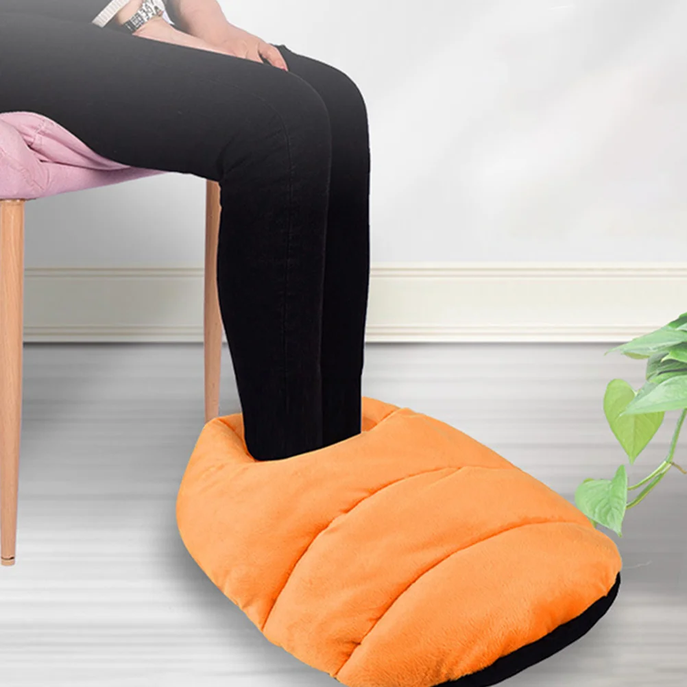

USB Electric Foot Heating Treasure Electrically Heated Warmers Slippers for Women Feet Shoe Heater