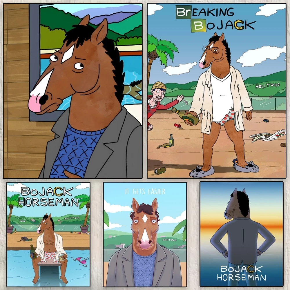 Плакат BoJack Horseman Perfect – обзор и цена Home Cinema Wallpaper