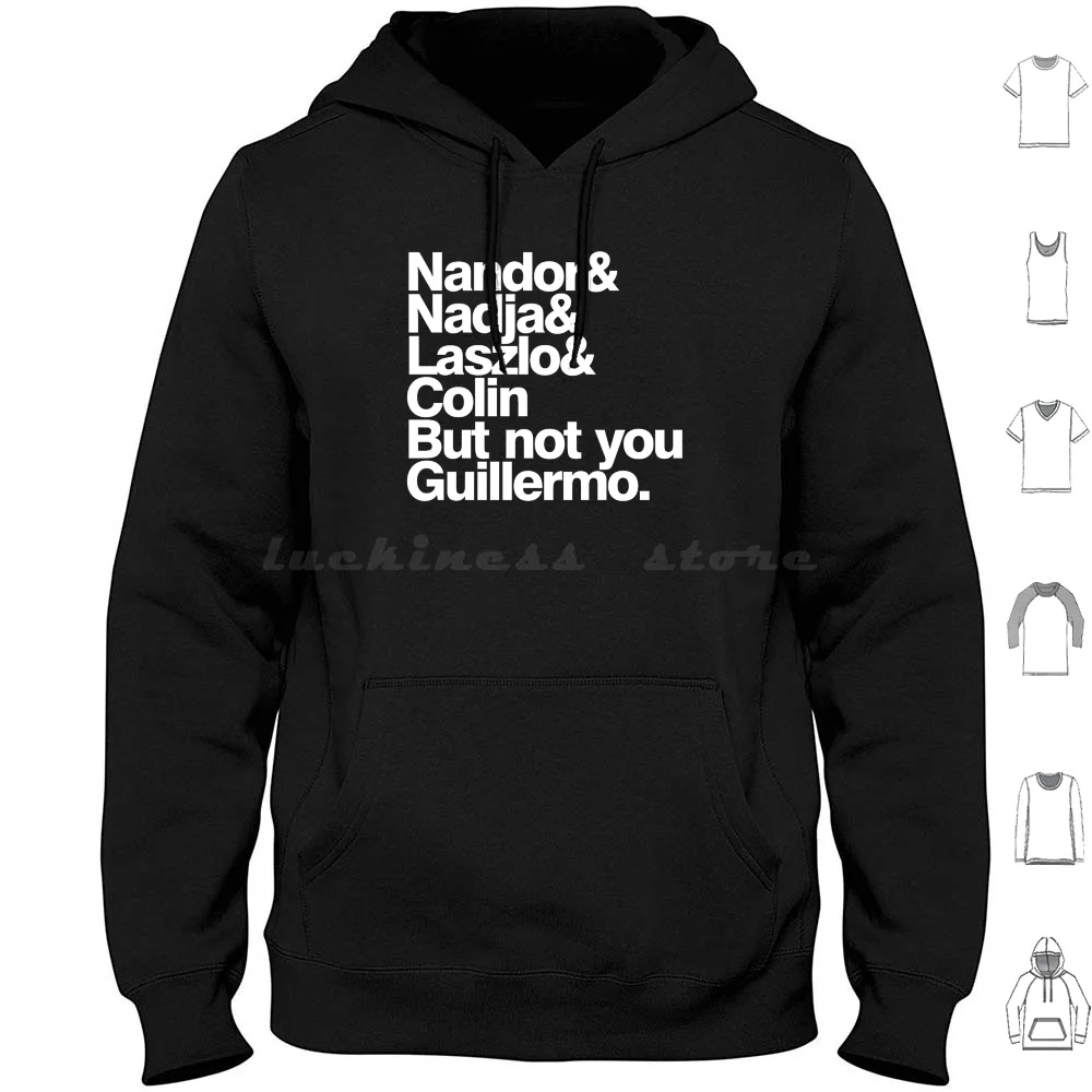 Laszlo Nadja Hoodies Manga Longa Laszlo Nadja Natasia Demetriou Vampiro O que fazemos nas sombras Wwdits Cravensworth