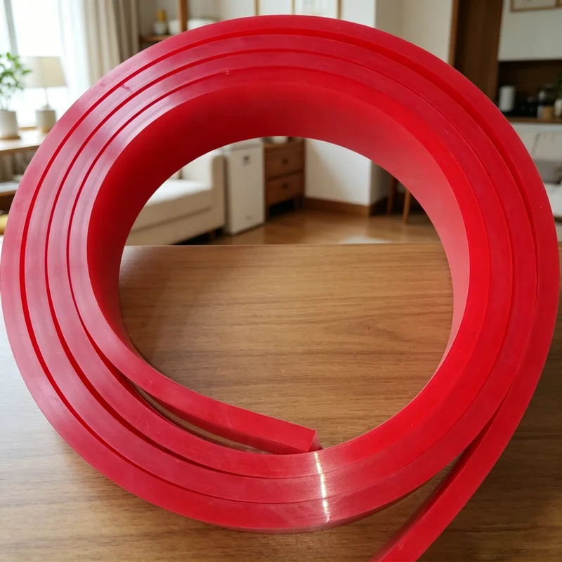 20/50/100cm 50mm*9mm Flat Silkscreen Squeegee Rubber Blade 75A 85A DIY Silk Screen Printing Ink Scratch Board Tools Blade