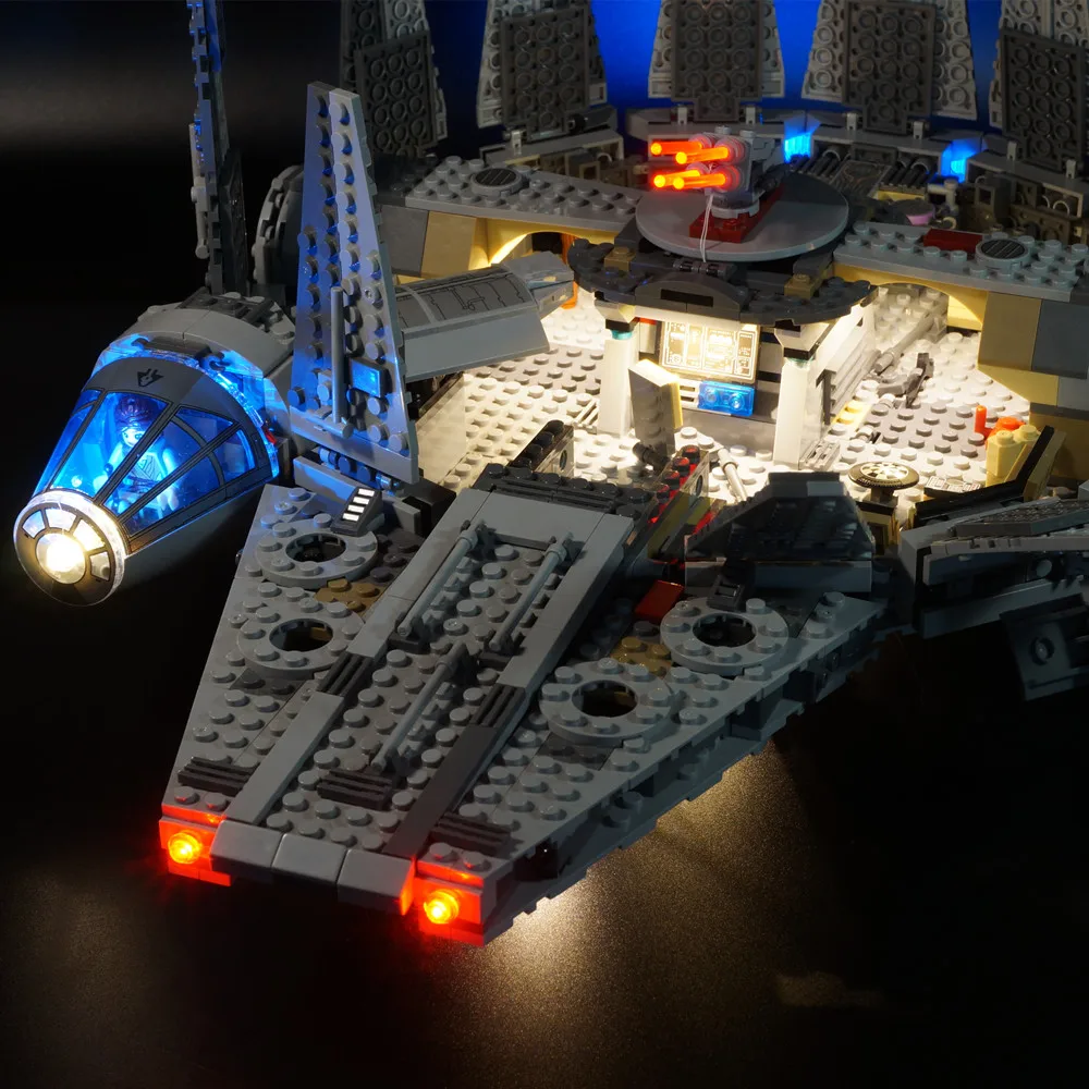 No Model Led Light Kit for Millennium Falcon 75105