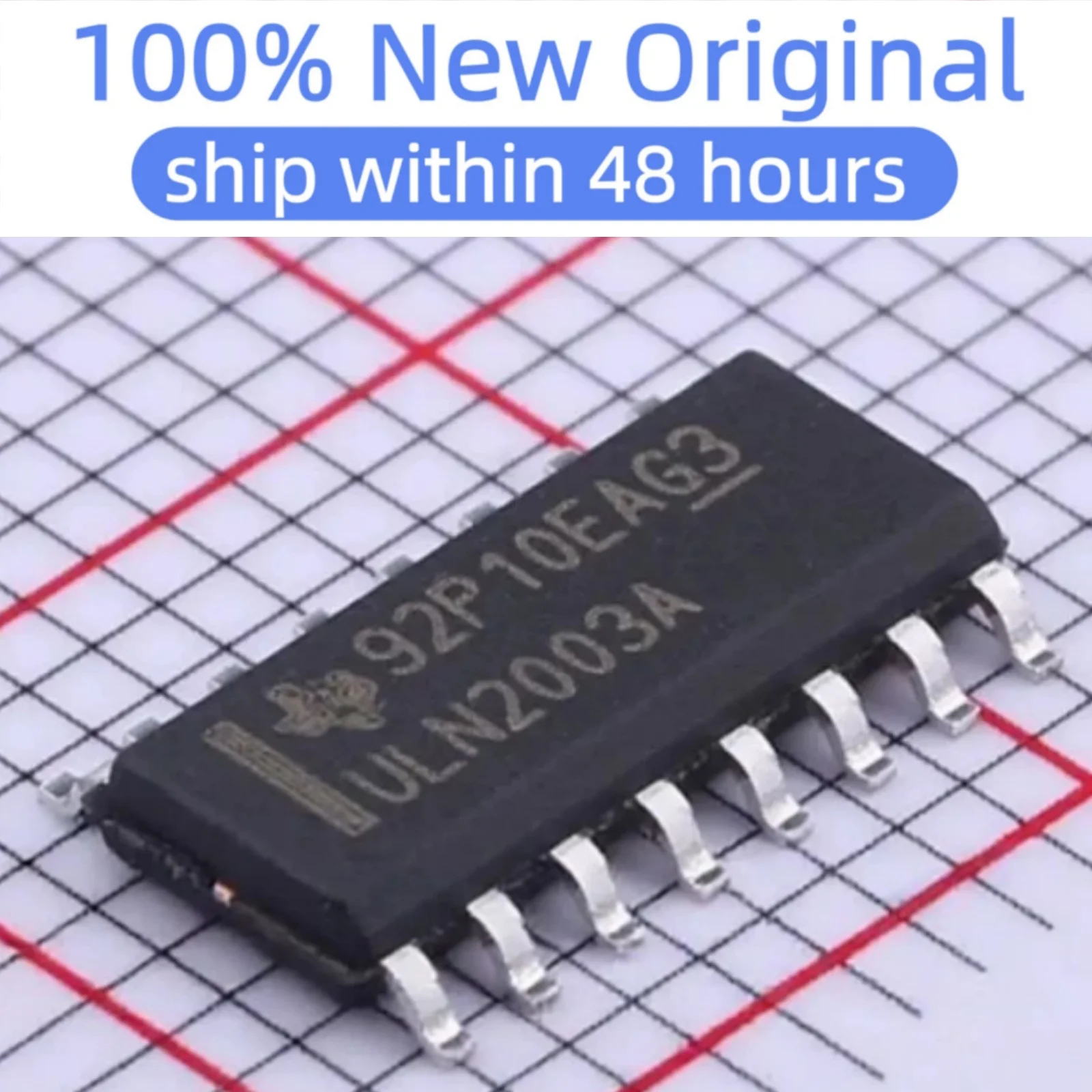 (10-100PCS) ULN2003ADR ULN2003AD SOIC-16 100% New original