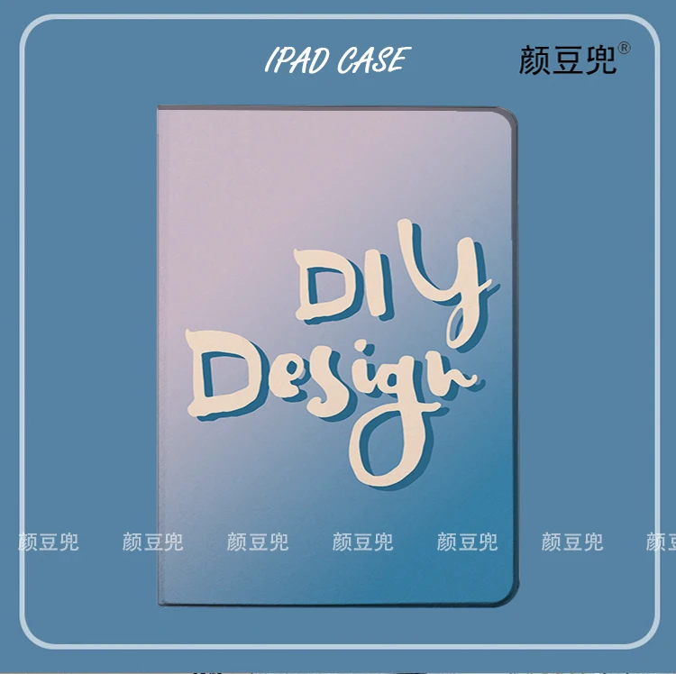 DIY Design Case For iPad 10.2 9th Mini 6 5 Case Luxury Silicone For iPad Air 3 4 5 10.9 For iPad Pro 9.7 10.5 11 12.9 inch Case