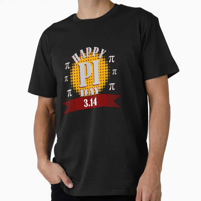 

PI day Design π Symbol 3.14 funny math science Gift t shirt for man Large size Tops S-6XL 100% cotton print Clothes