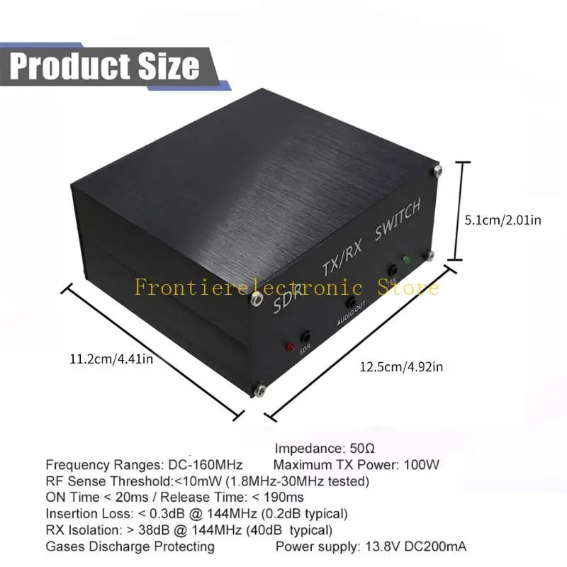 G8DB Receiver Transmit Switching, Minimal Loss High RX Isolation For Radio Operate