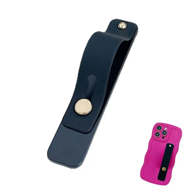 휴대폰 그립 스트랩 거치대, 휴대폰 핑거 거치대 스탠드, 그립 스트랩이 있는 데스크탑 폰, 안정적인 그립으로 스마트폰 그립 지원