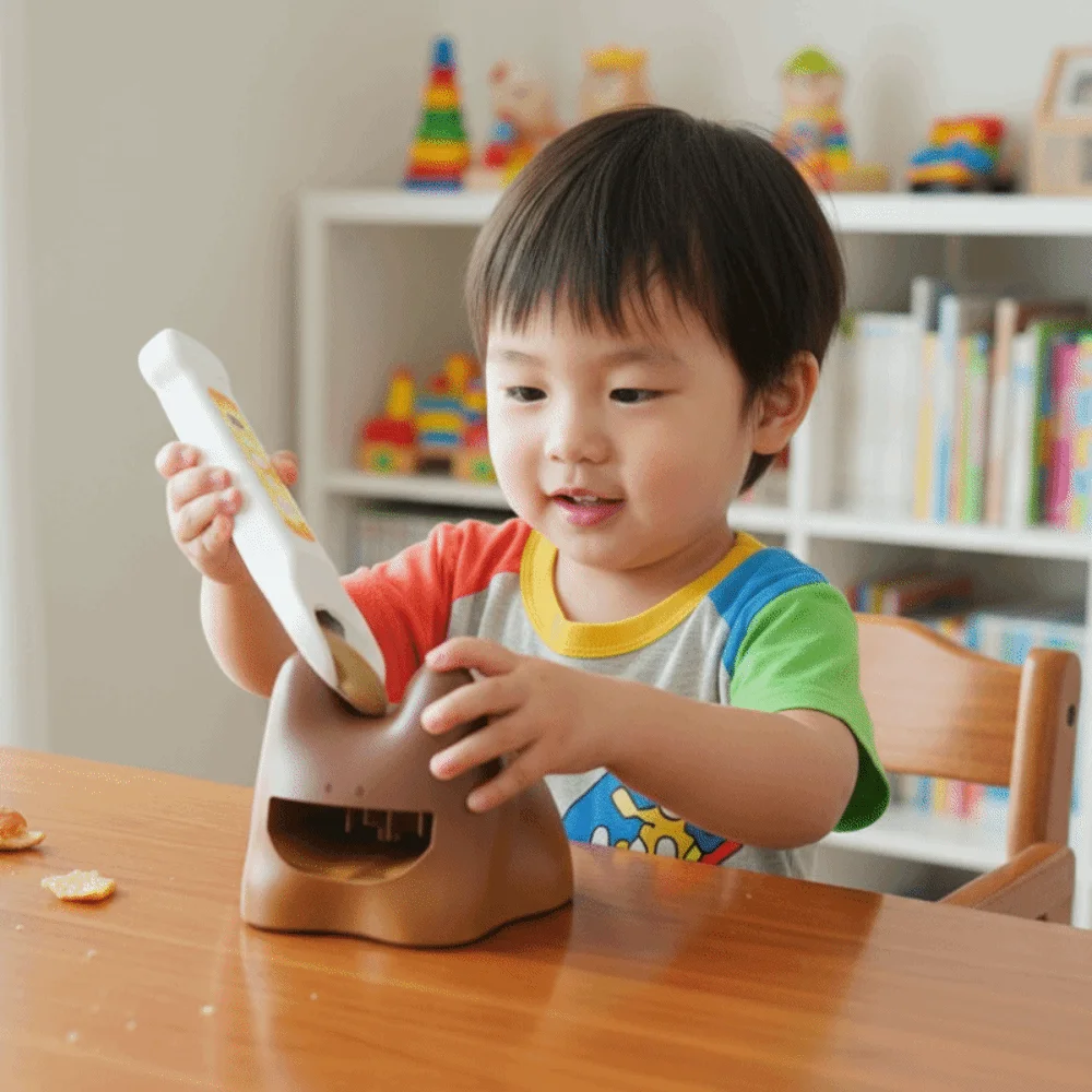 Alimentação criativa coelho pudim conjunto de alimentação role play educação precoce coelho pudim 3d japonês jogar casa brinquedos presente