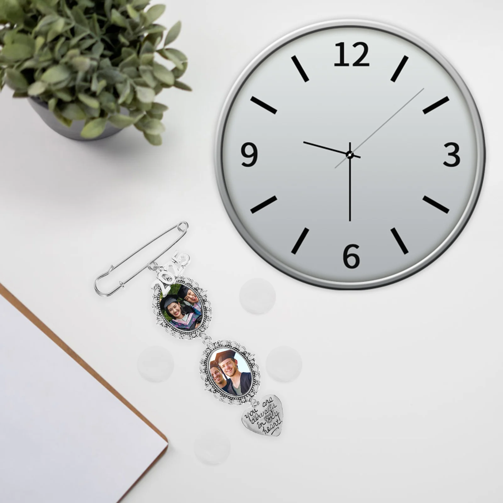 

5 Sheet 25Mm Round Resin Patch Sticker Time Gemstone Waterproof Diy Decorative Supplies For Jewelry Clock Vase Crafts