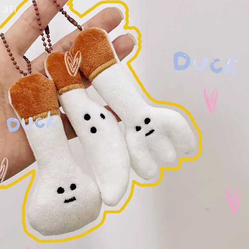 Милый плюшевый брелок, имитация вилки, ложки, посуда, плюшевая кукла, брелок для ключей, сумка, подвеска, рюкзак, подвески, аксессуары для ключей