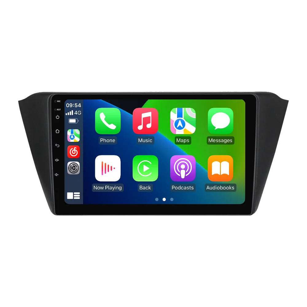 Voor Skoda Fabia 3 III 2015 2016-2019 Android 14 Draadloze Carplay Autoradio Centrale Multimedia Spelers intelligente Auto systemen - afbeelding 2