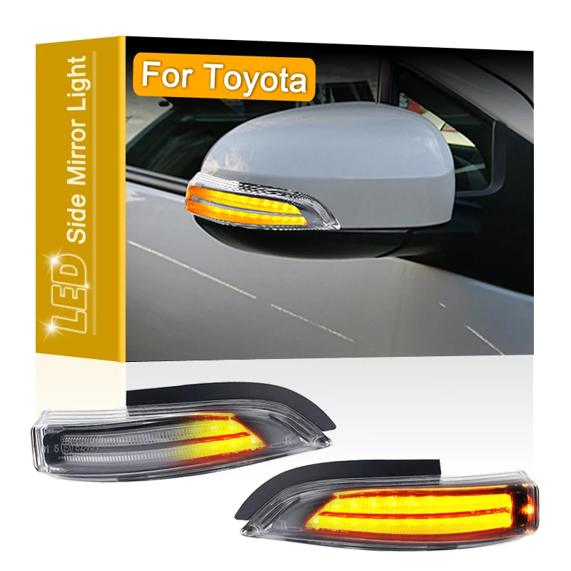 

2 шт., светодиодные лампы для поворота для Toyota Yaris/XP130 Auris/E18 Camry/XV5 Corolla/E16 Puius-C Verso