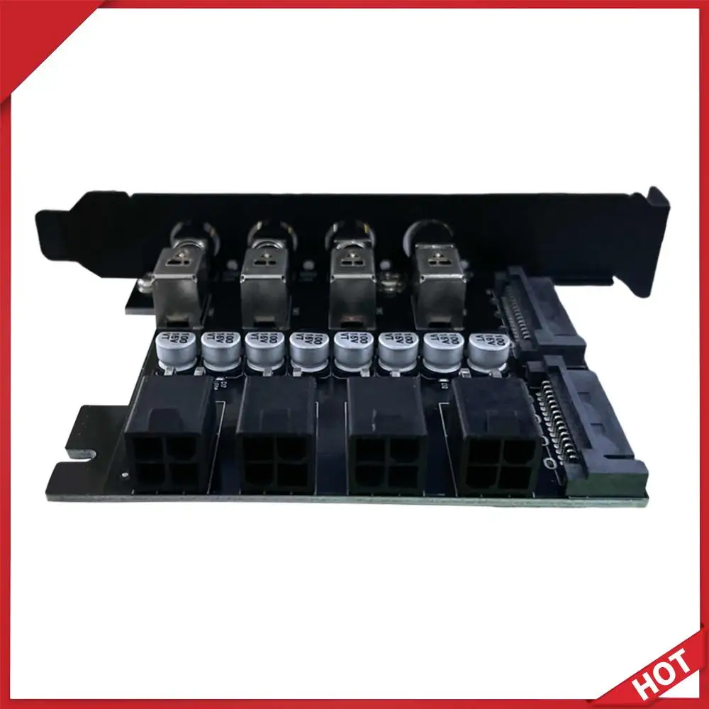 

Контроллер энергосбережения, двухканальная плата расширения PCI для жестких дисков, 4-битный контроллер питания SSD с кабелем SATA, переключатель управления питанием