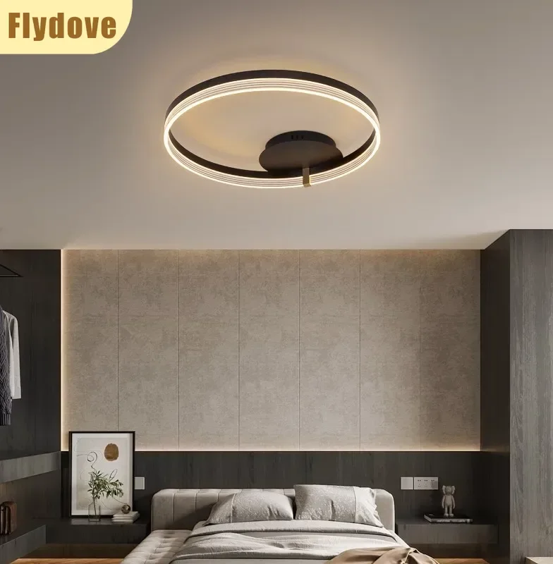 

Modern Circular Acrylic LED Pendant Light Designer's Creative Hotel Restaurant Bedroom Ceiling Light Home Lighting Decoration