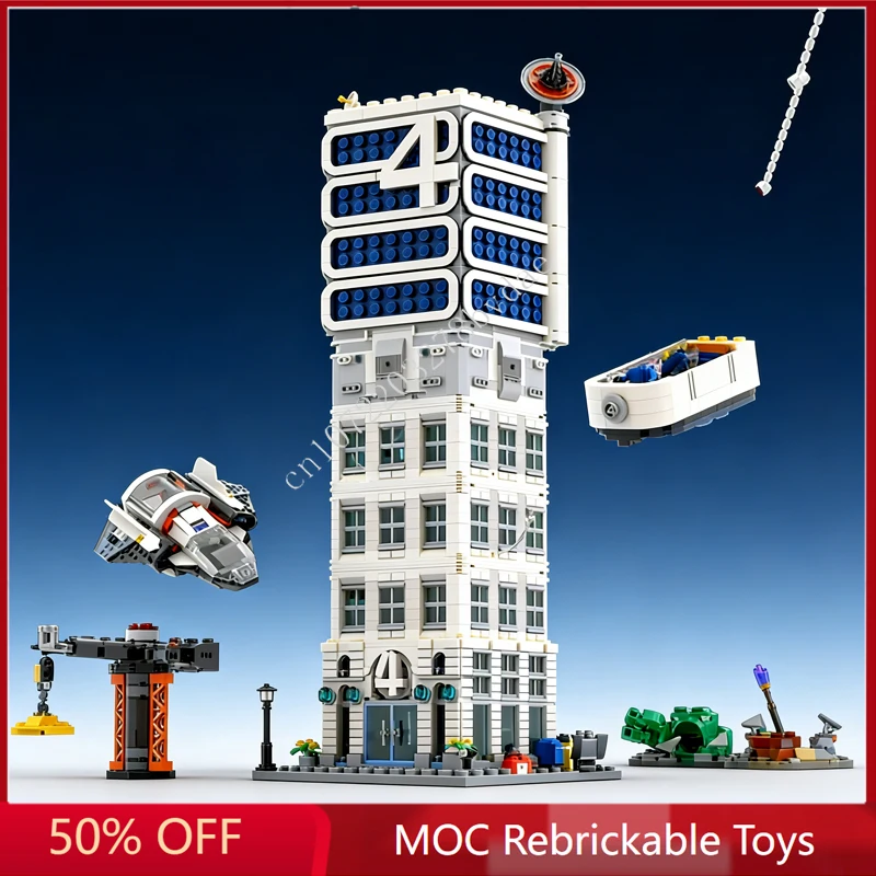 

Коллекционный набор строительных блоков MOC Academy Classic Space из 6185 деталей, технологические кирпичики, креативные игрушки, подарки на Рождество