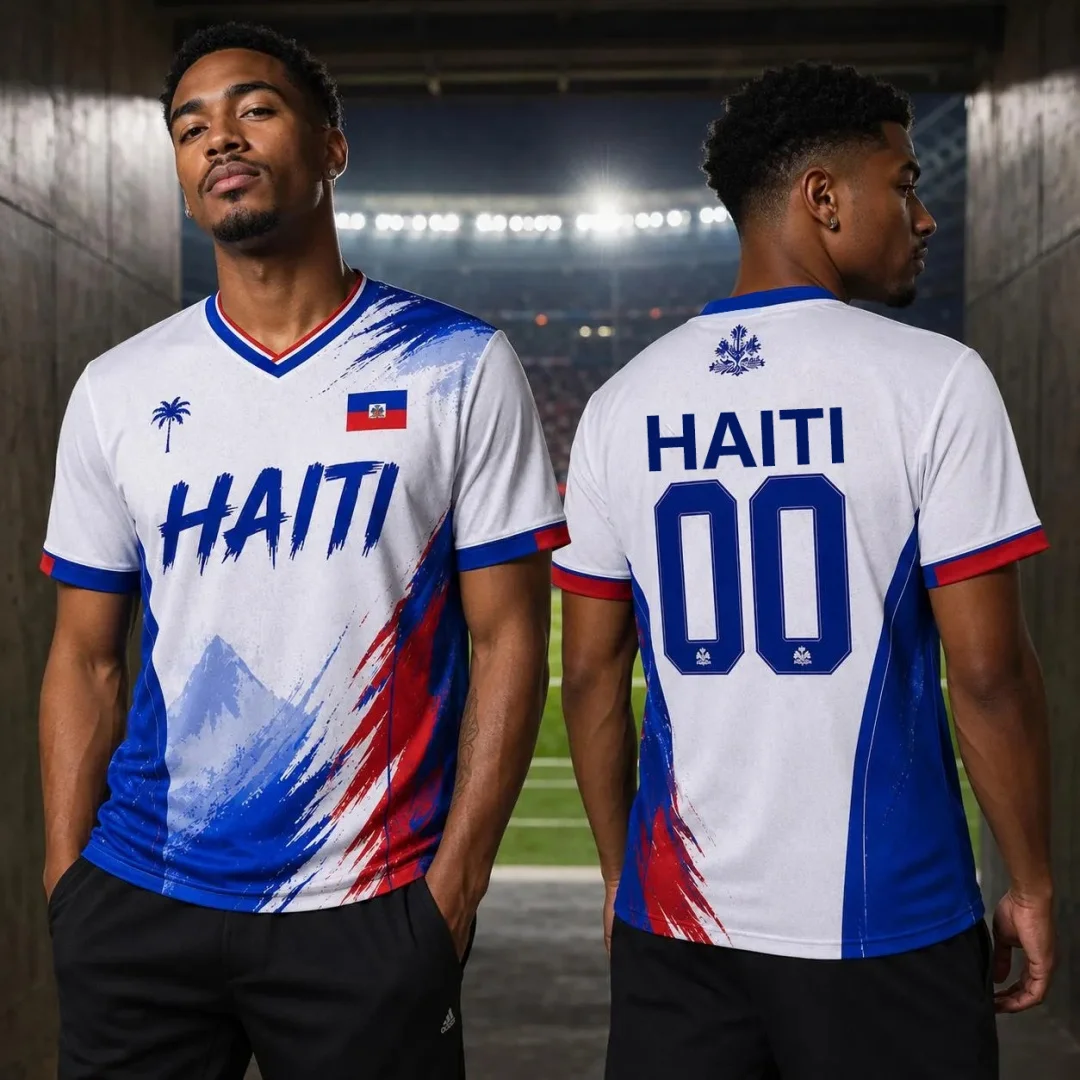 2026 Haiti Soccer Jersey Haiti Fan Gift National Team Tee Summer Sports Men's T-Shirt Children's Clothing Tee Y2k Woman ﻿