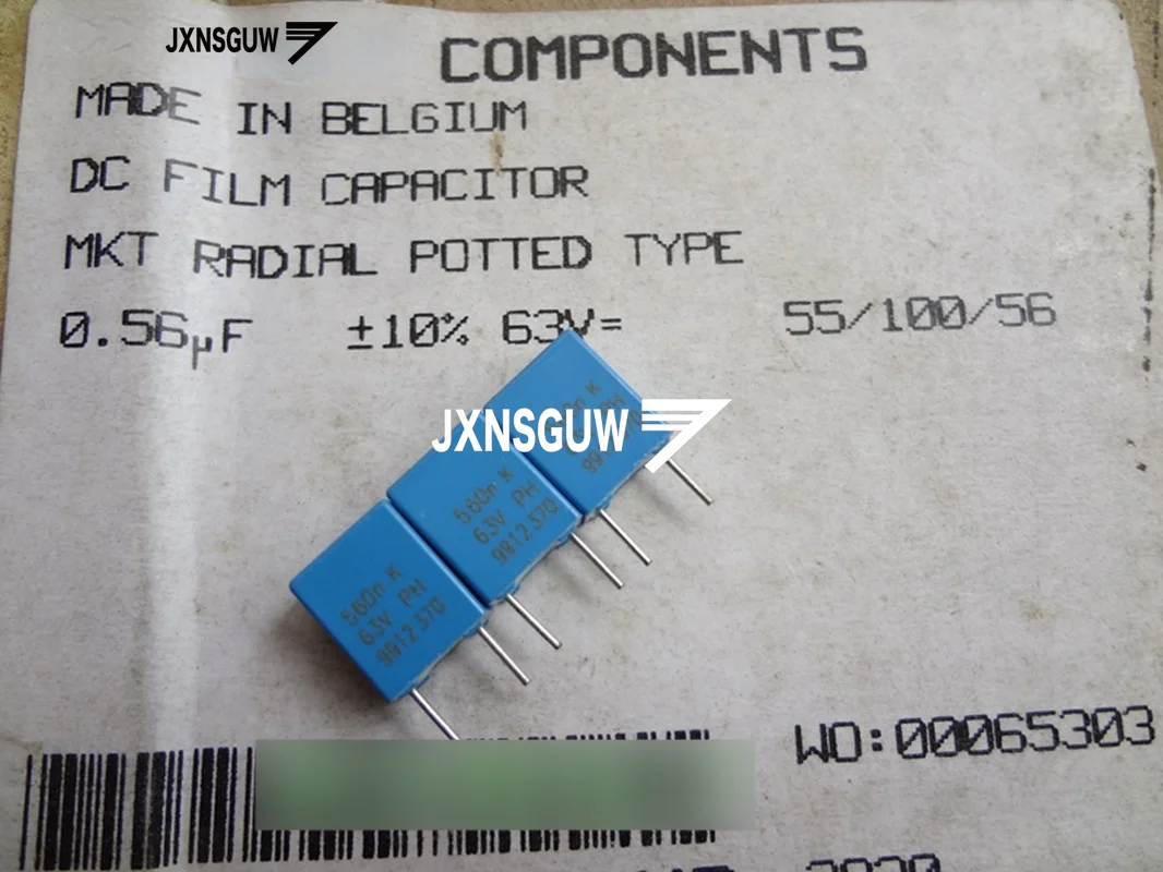 

20PCS NEW Original PH BC MKT370 0.56UF63V P5MM Film capacitor 564/63V Electrolytic Capacitor MKT 370 0.56UF 63V 560N 564