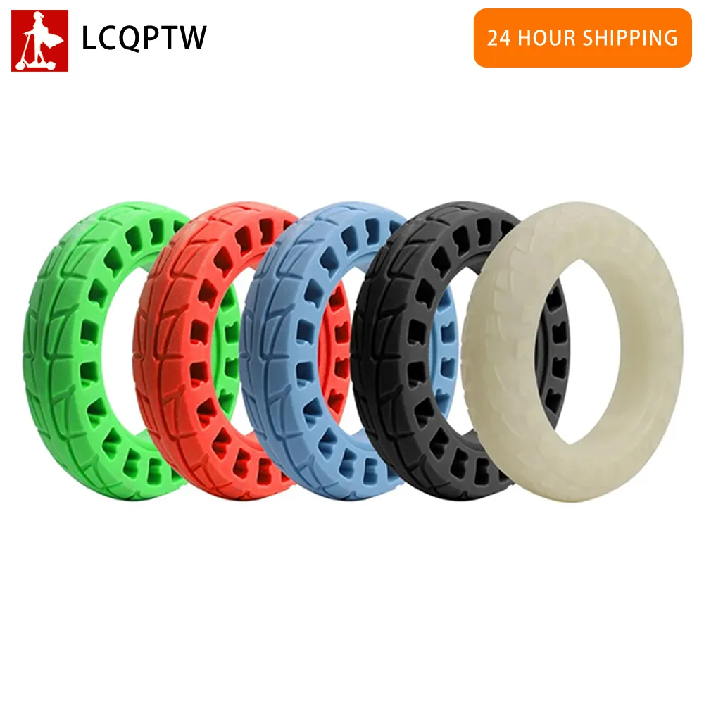 10 Inch Honeycomb Solid Tyre for Xiaomi Mijia M365 10x2.125 Rubber Solid Tire  Electric Scooter Shock Absorber Damping Tyre