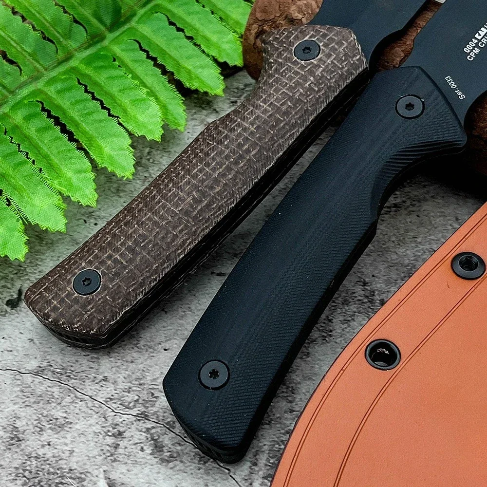 صلابة عالية في الهواء الطلق EDC التخييم شواء سكين المحمولة البرية مغامرة بقاء الصيد سكين جيب أدوات الإنقاذ الغابة #5