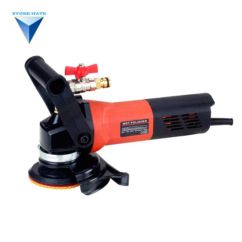 Portable electro electric wet marble stone polishing handheld machine