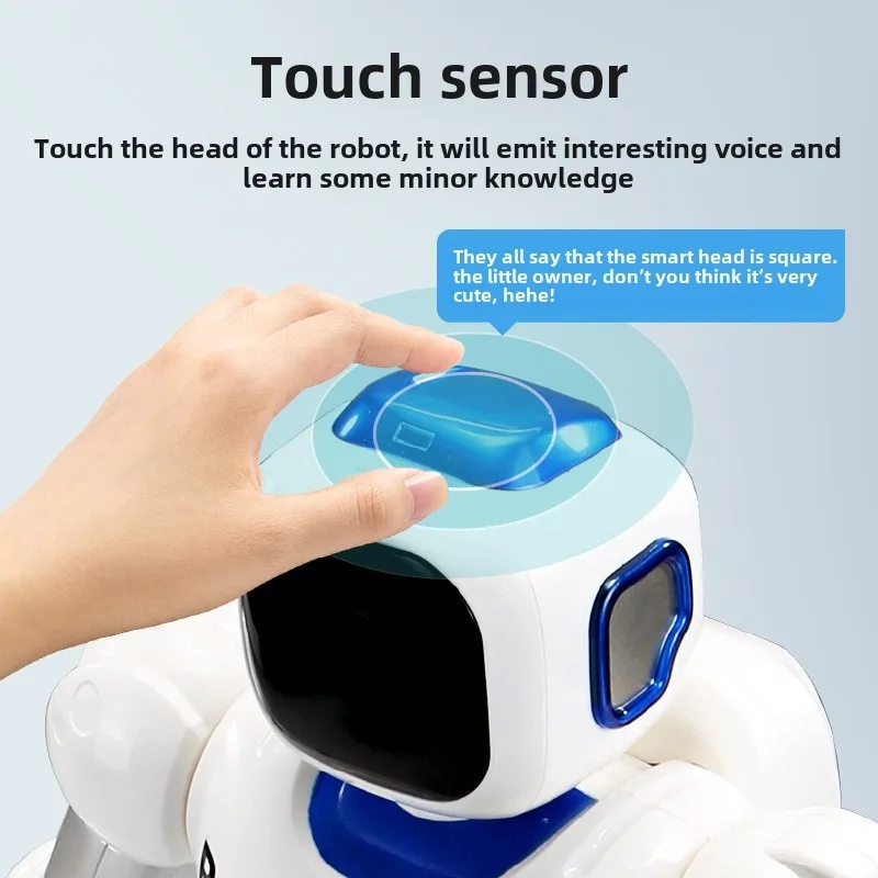 AI Intelligent remote control robot voice dialogue programming high-tech electric dance children's toy early childhood education