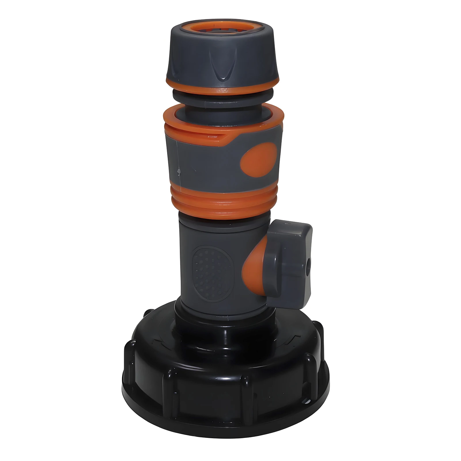 3Pc Quick Connect Garden Hose Adapter with Shut-Off Valve - Fit for 3/4
