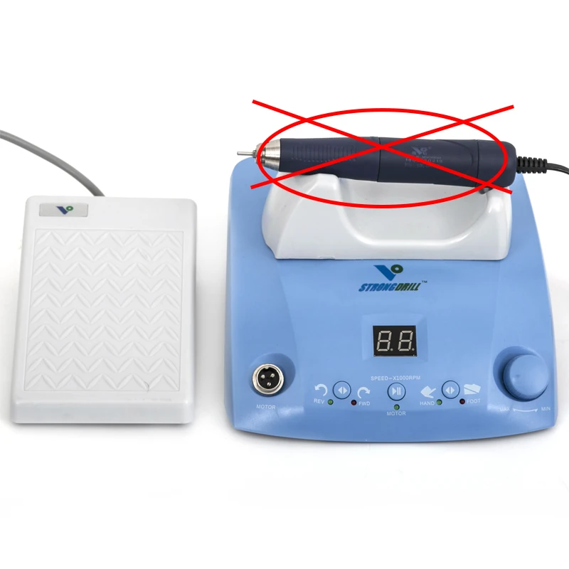 Gratis Levering 50000Rpm Tandheelkundige Laboratorium Microcomputers Sieraden Jade Gepolijst Borstelloze Handstuk Snelheid Scooter Qz60 + Q9