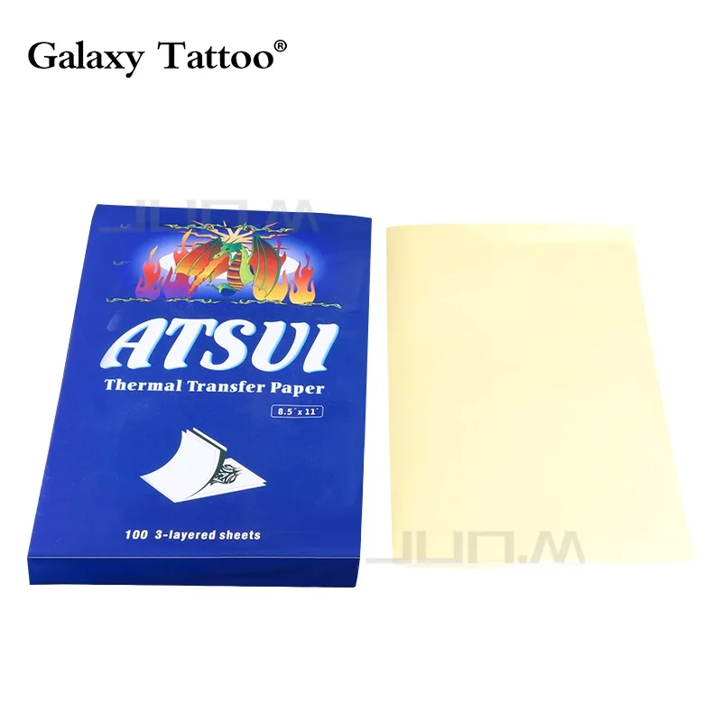 

10/50/100PCS Tattoo Transfer Paper Carbon Stencil A4 Size Layers Freehand Tattoo Transfer Machine Thermal Copier Stencil Paper