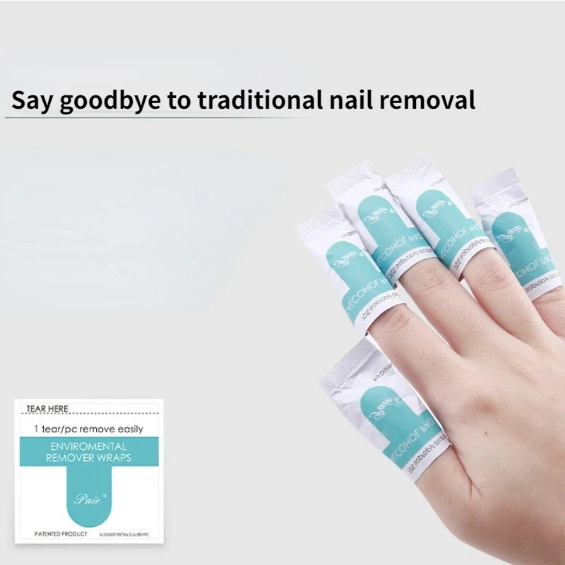 使い捨てネイルポリッシュリムーバー,ネイルポリッシュリムーバー,特殊クリーニングタブレット,ポータブルネイルリムーバーツール,UV LEDジェル,ウェットワイプ,100個