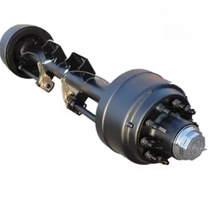 forAmerican 127mm 150mm 11T 13T Round Square Heavy  Truck Parts Rear Axles Trailers Semi Trailer Axle