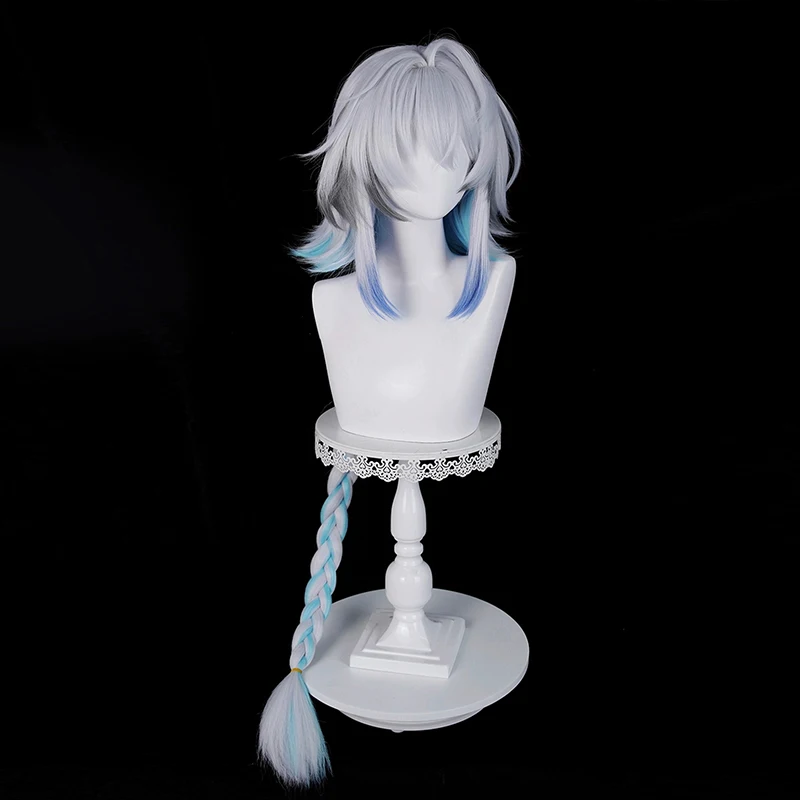 L-email شعر مستعار لعبة الشعر الاصطناعية Wuthering موجات Buling شعر مستعار تأثيري 110 سنتيمتر مختلط اللون طويل النساء الباروكات شعر مستعار مقاوم للحرارة