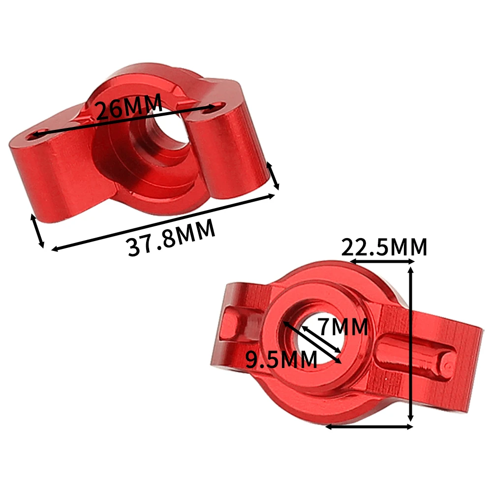Metal Rear Hub Carrier 25g For UDIRC UD1201 UD1202S PRO RC Car Upgrade Parts RC Rear Knuckle Off Road Buggy Replacement