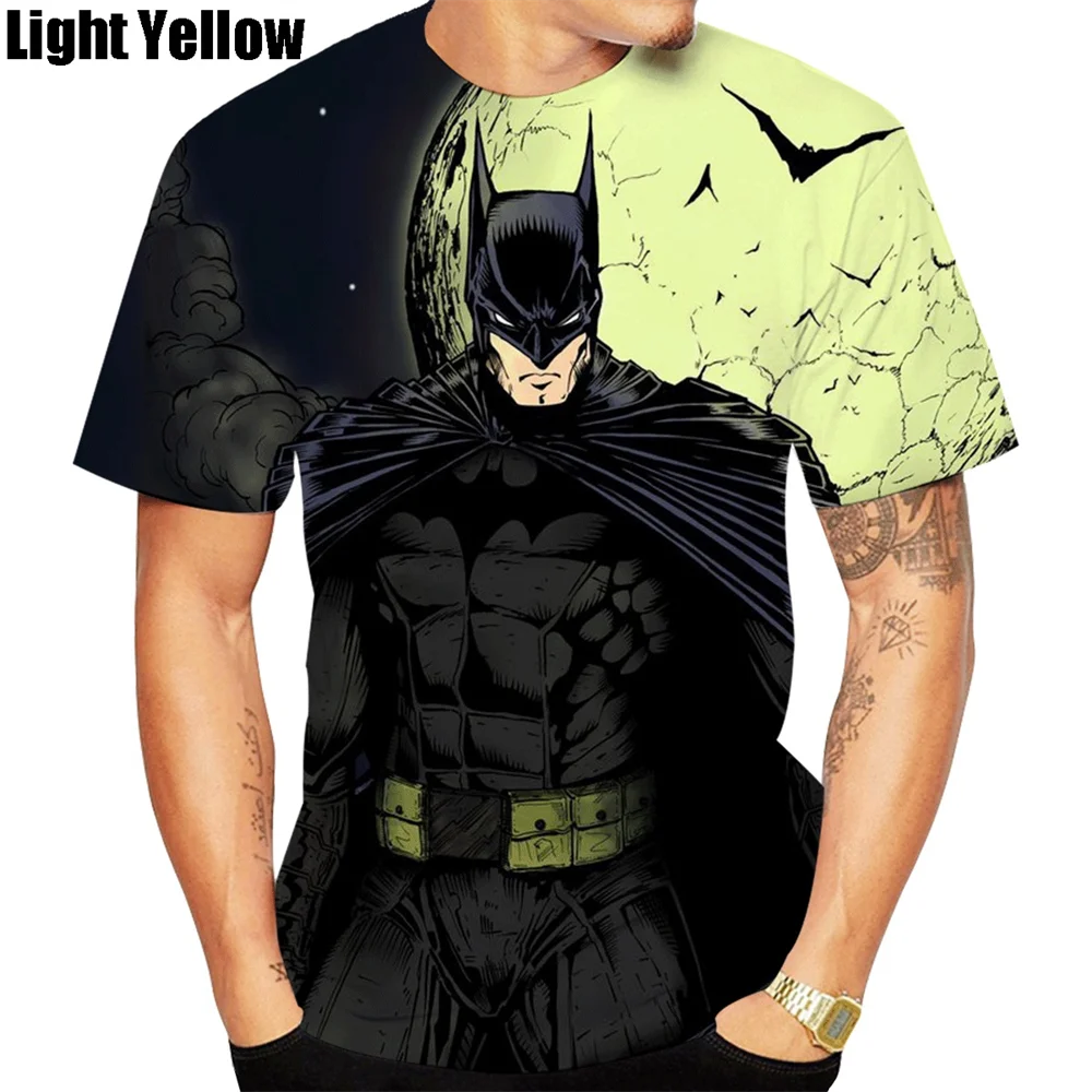 2024 Mens clothing Casual Fashion Fashion Style The Joker Printing 3D T-Shirts Men/women Round Neck Short Sleeve Shirt Tees Tops