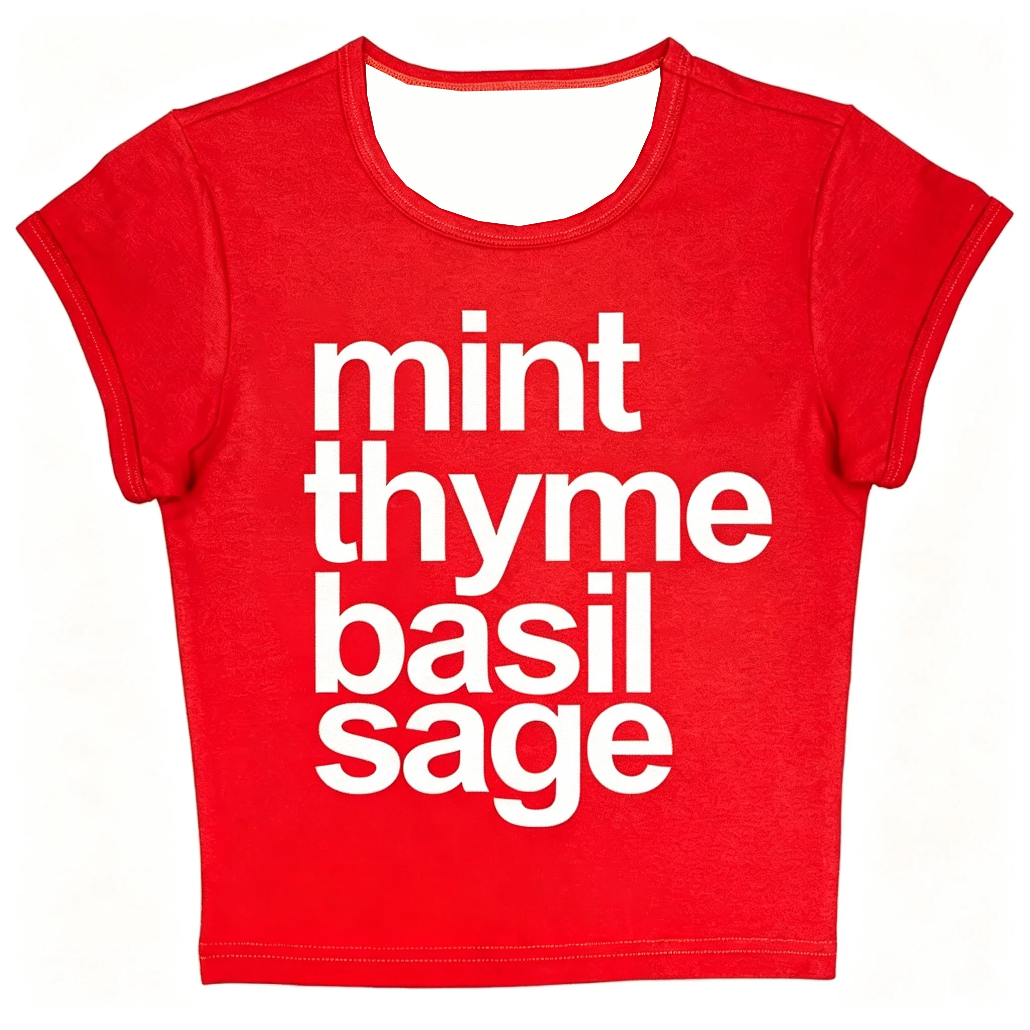 Damen-Sommer-T-Shirt mit minimalistischem Buchstaben-Print und kurzen Ärmeln für Harajuku Y2K Coquette Daily Fresh Cute Fashion Casual Wear – Detail 5
