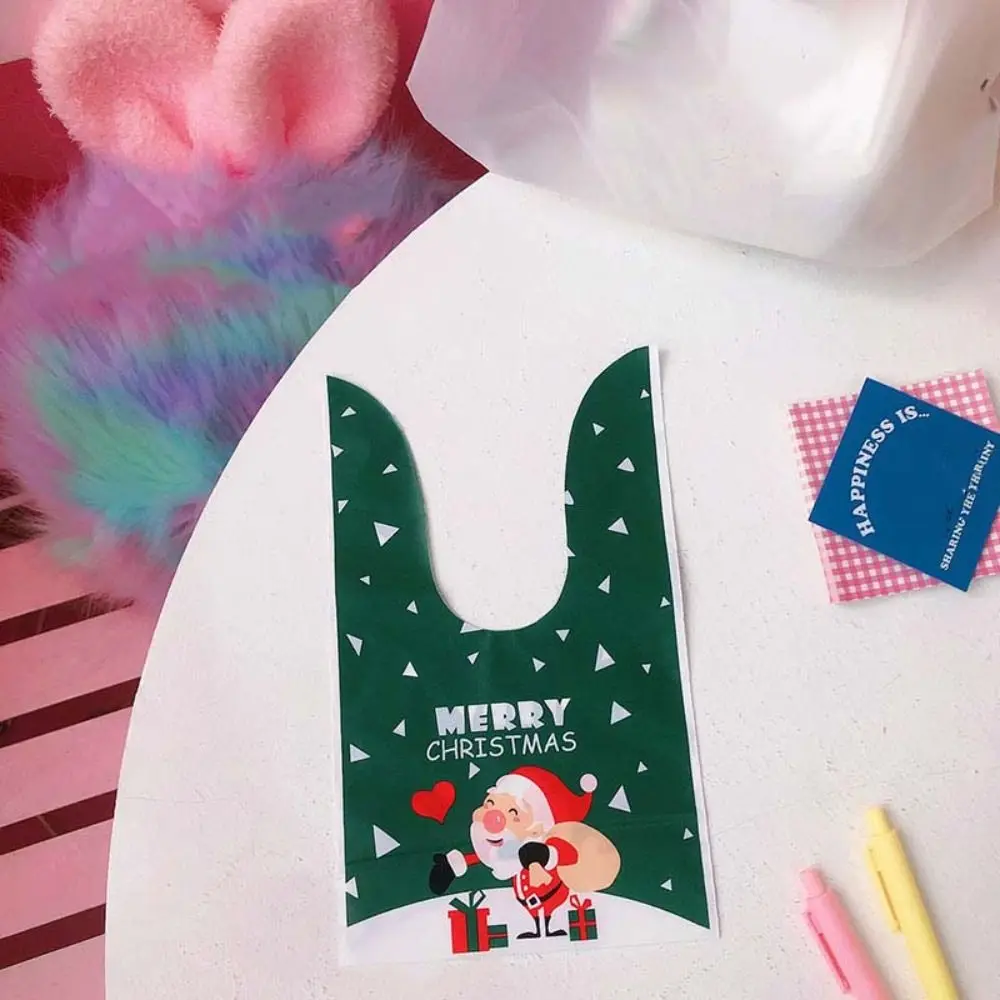 30 قطعة من أكياس حلوى الهالوين القابلة للطي، خدعة أو علاج ندفة الثلج، لوازم حفلات الهالوين، حقيبة هدايا اليقطين البلاستيكية للأولاد #4