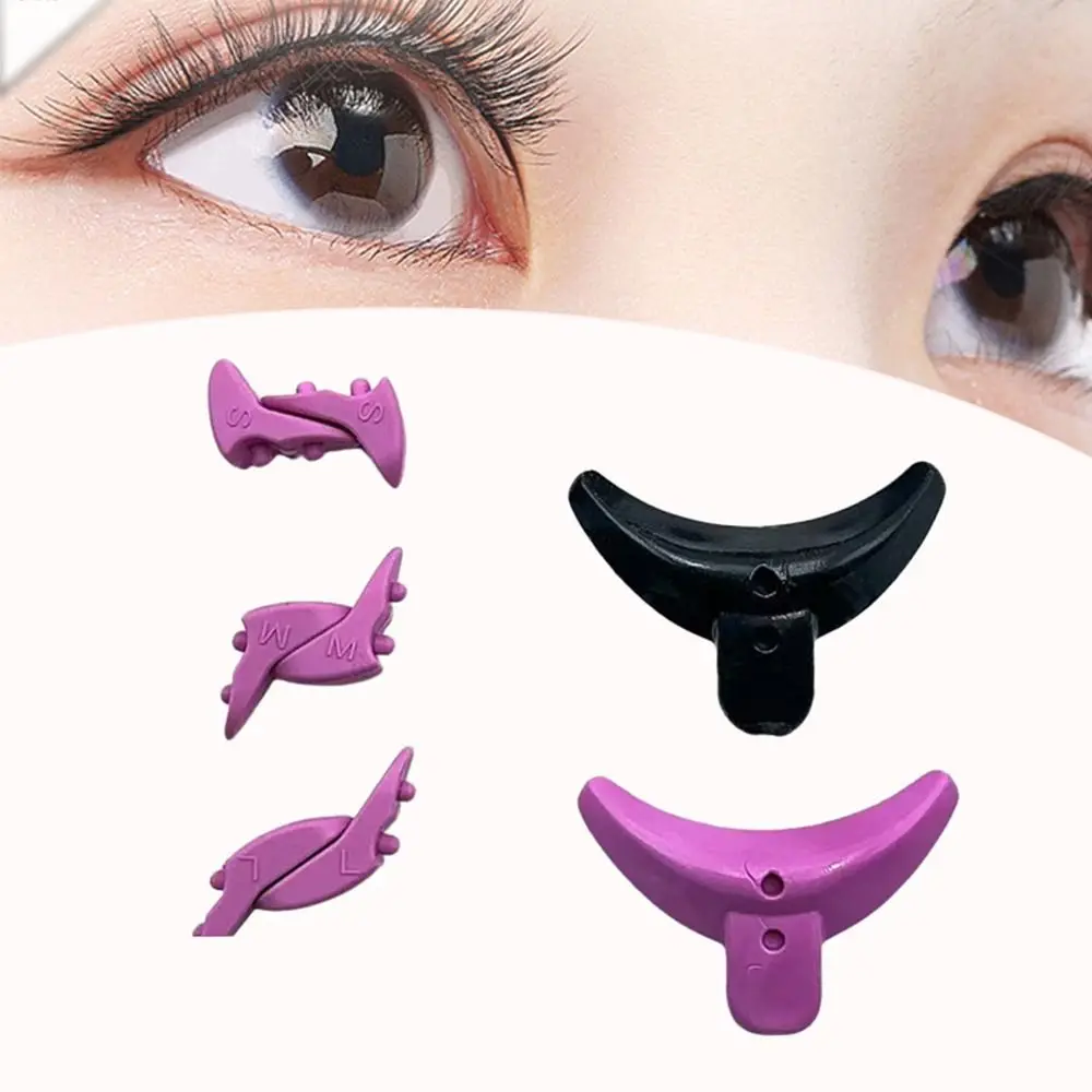 Applicator Tools Silicone Eyelash Perm Pads Reusable Anti-slip Anti-shedding Eyelash Separator Pad Bracket 3D Lashes Curler