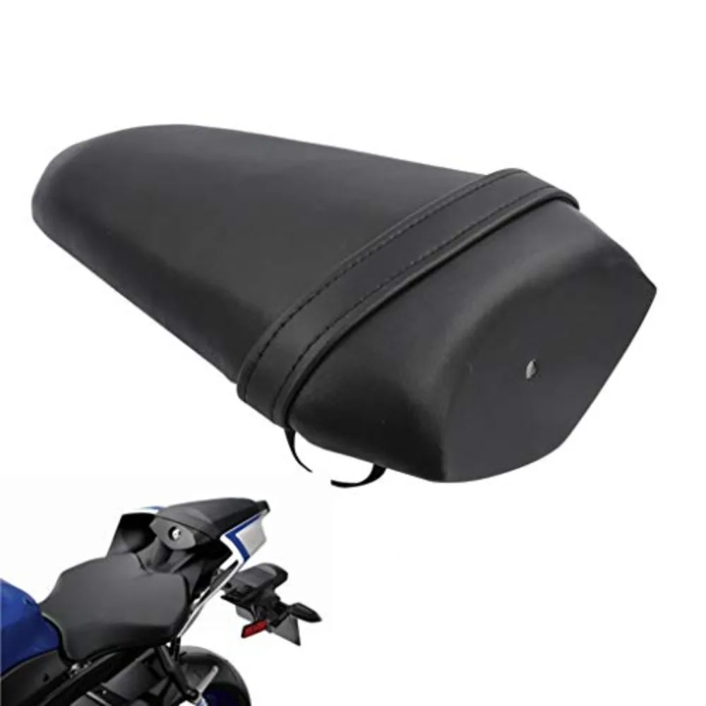 

Motorcycle Rear Passenger Pillion Seat Cushion For Yamaha R1 2015 2016 2017 2018 R6 2017-2018