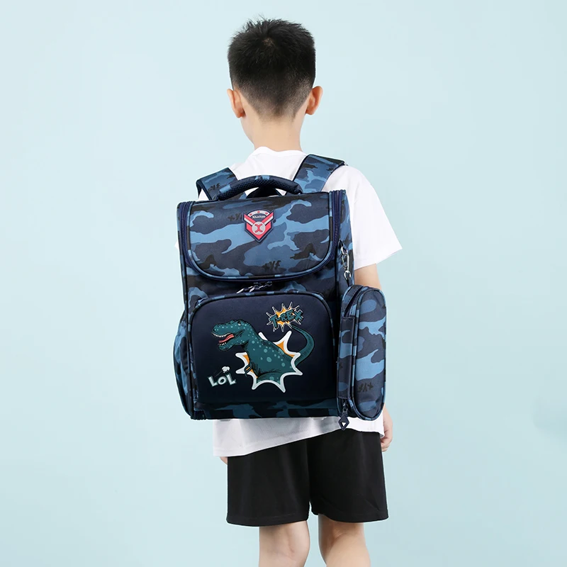 Mochila escolar de gran capacidad para estudiantes y hombres, mochila impermeable de nailon, de diseñador, de alta calidad, a la moda